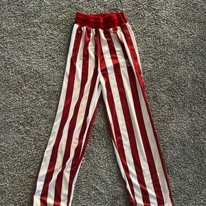 Indiana university striped pants